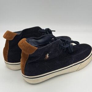 Polo Ralph Lauren Men's Navy Corduroy Chukka Boots Size‎ 9.5D
